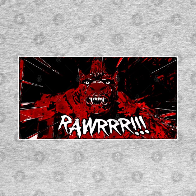 Rawrrr - Werewolf by ChrisOConnell